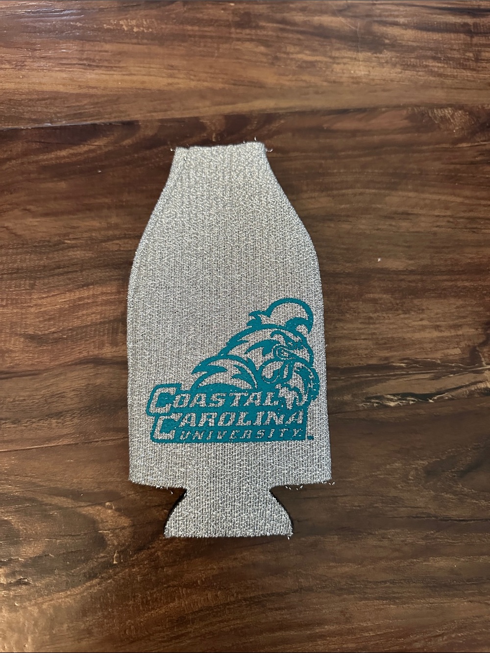 Coastal Carolina University Teal Logo Bottle Koozie